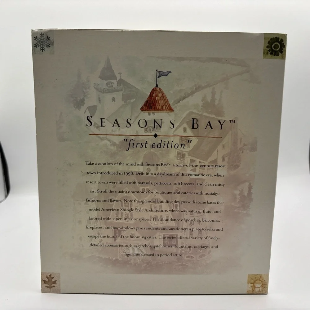 Department 56 1998 Seasons Bay First Edition Inglenook Cottage # 5 53304 Retired